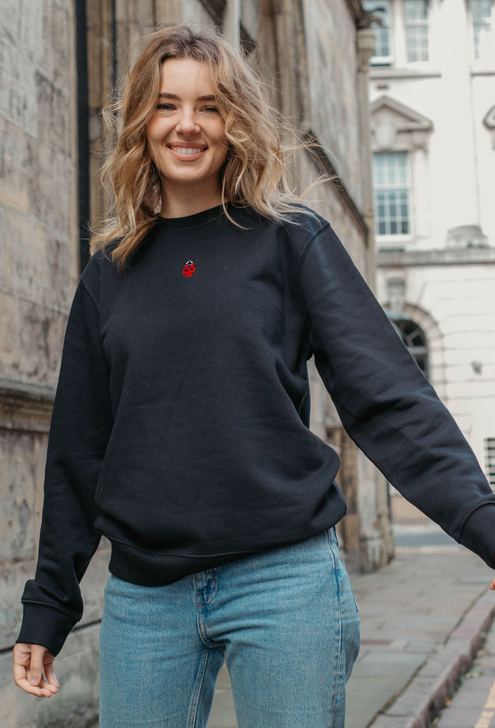 ladybird womens sweatshirt Big Wild Thought