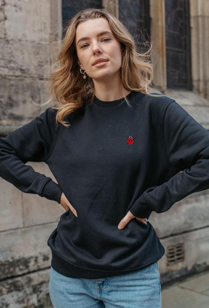 ladybird womens sweatshirt Big Wild Thought