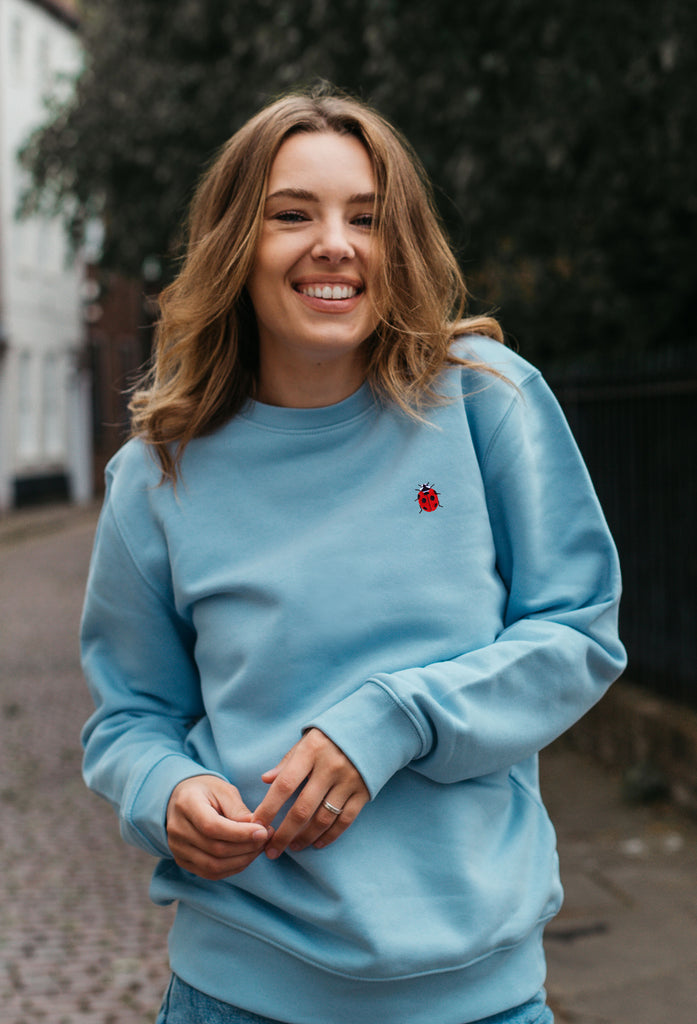 ladybird womens sweatshirt Big Wild Thought