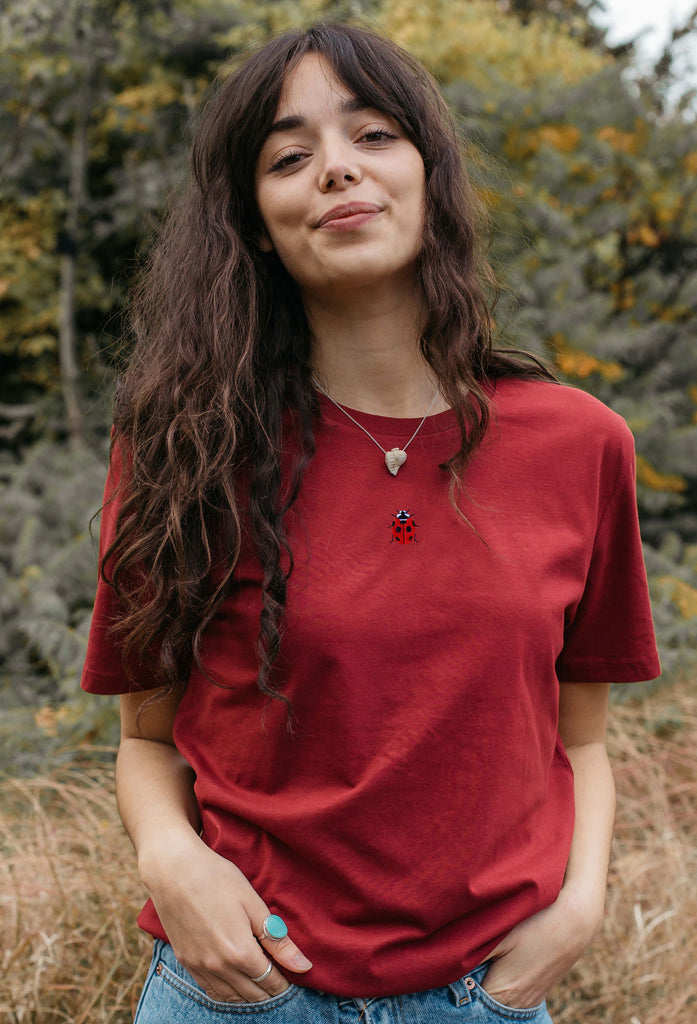 ladybird womens t-shirt Big Wild Thought