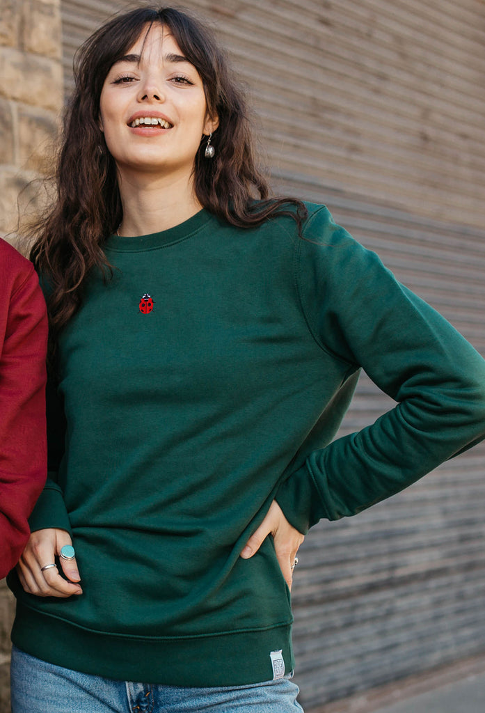 ladybird womens sweatshirt Big Wild Thought