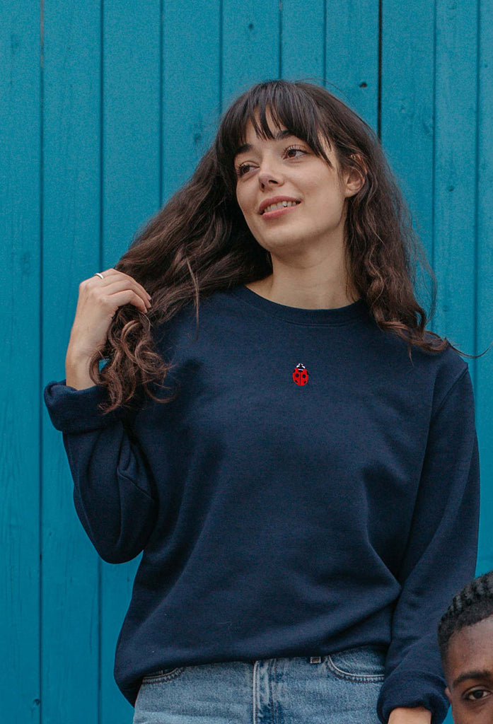 ladybird womens sweatshirt Big Wild Thought