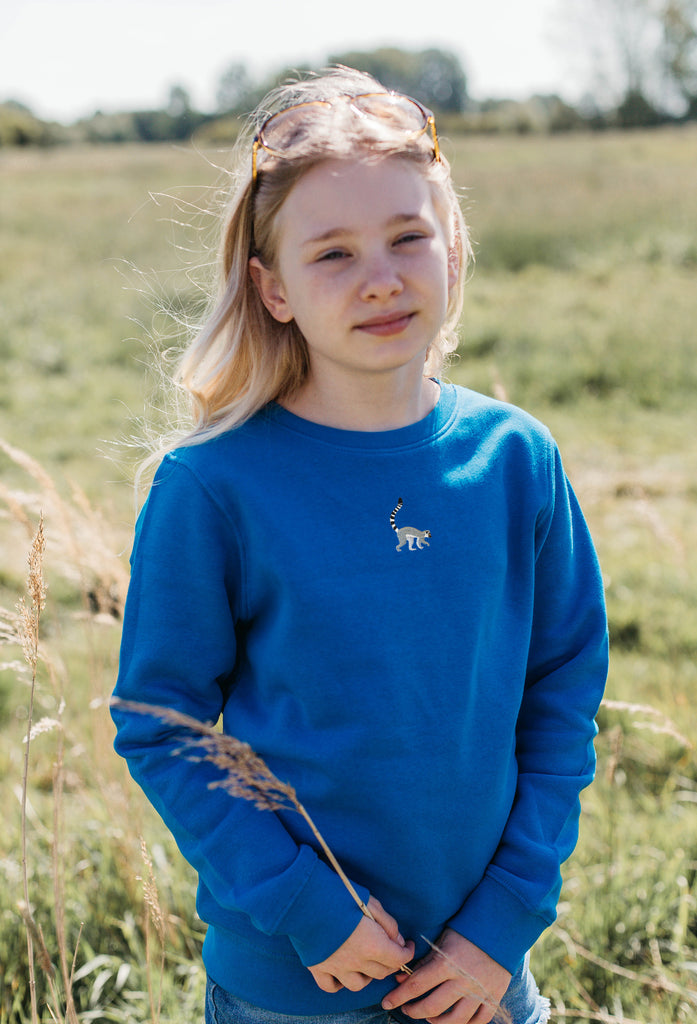 lemur childrens sweatshirt Big Wild Thought