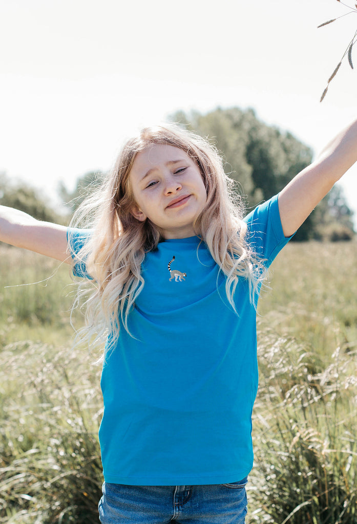 lemur childrens t-shirt Big Wild Thought