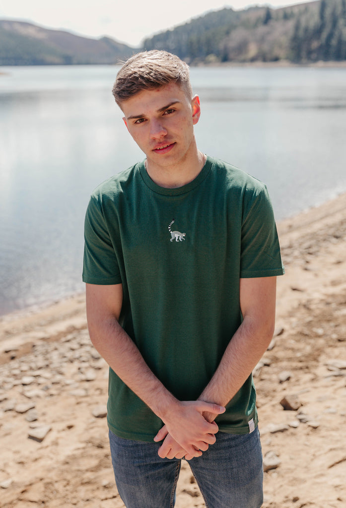 lemur mens t-shirt Big Wild Thought