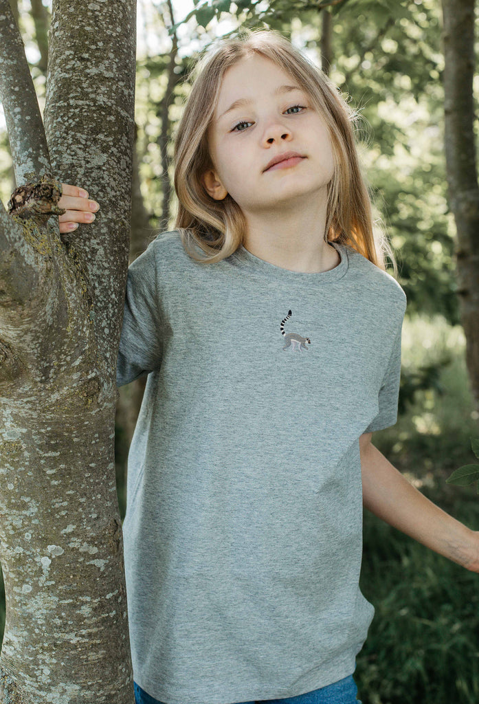 lemur childrens t-shirt Big Wild Thought
