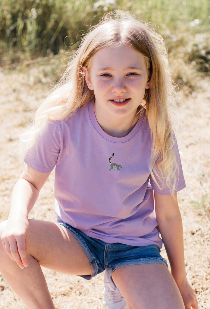 lemur childrens t-shirt Big Wild Thought