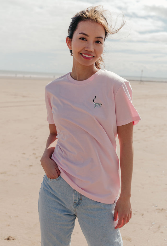 lemur womens t-shirt Big Wild Thought