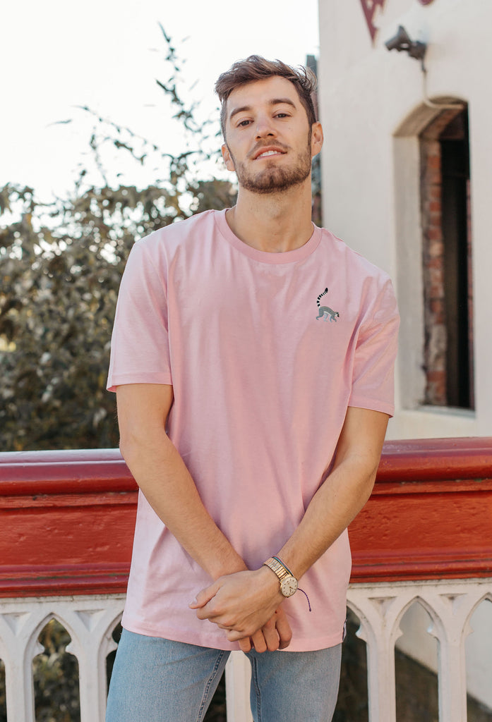 lemur mens t-shirt Big Wild Thought
