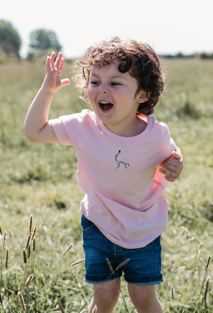 lemur childrens t-shirt Big Wild Thought