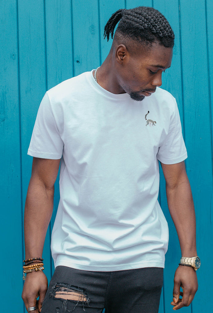 lemur mens t-shirt Big Wild Thought