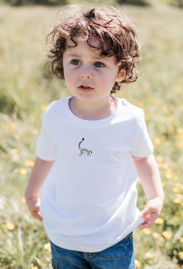 lemur childrens t-shirt Big Wild Thought