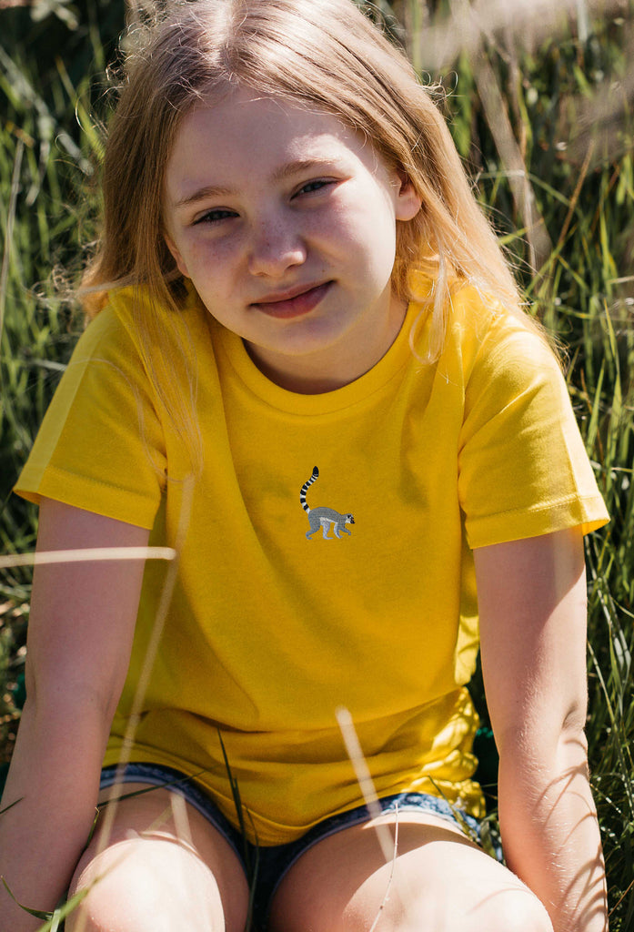 lemur childrens t-shirt Big Wild Thought