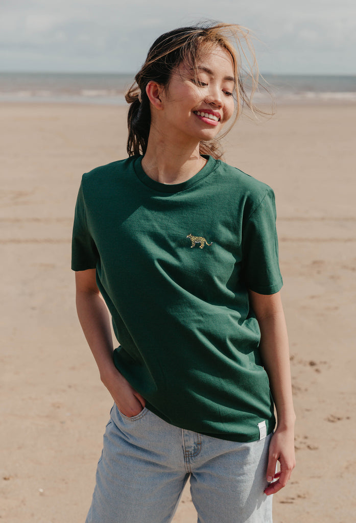leopard womens t-shirt Big Wild Thought