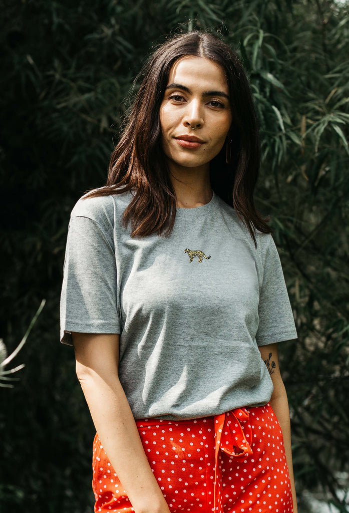 leopard womens t-shirt Big Wild Thought