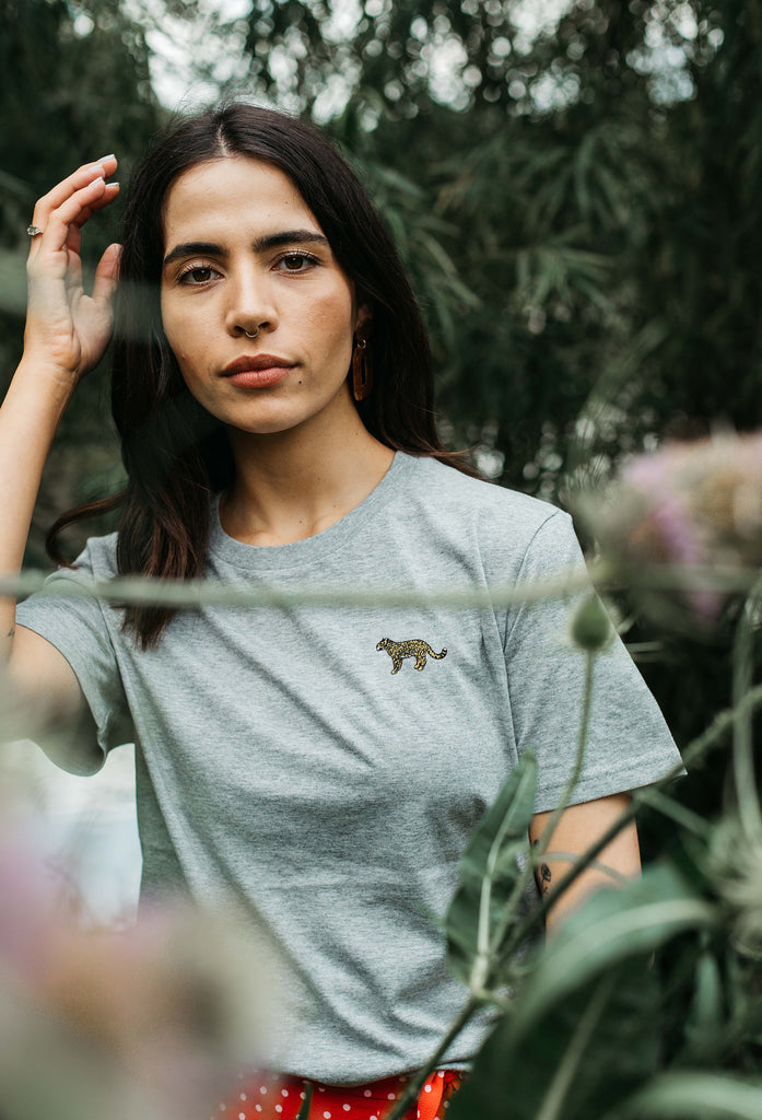 leopard womens t-shirt Big Wild Thought