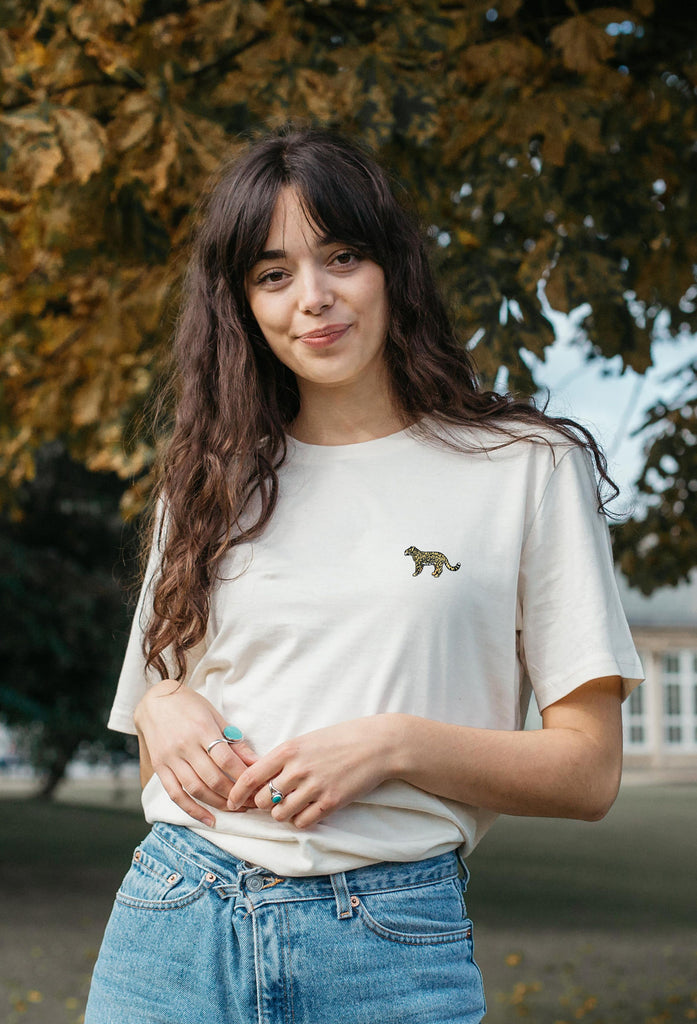 leopard womens t-shirt Big Wild Thought