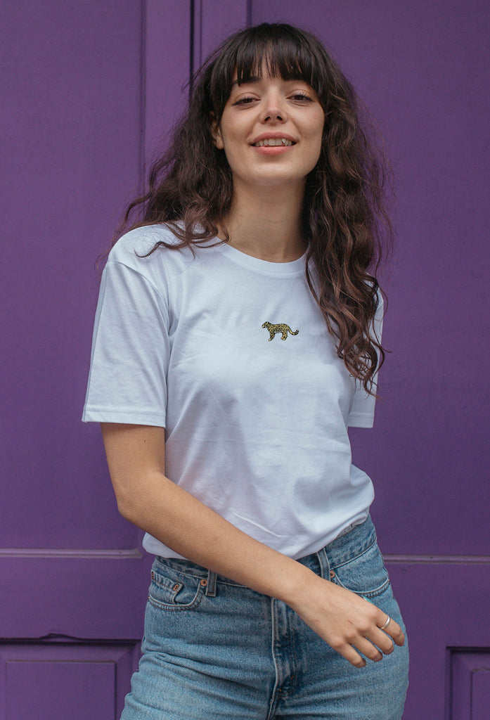 leopard womens t-shirt Big Wild Thought