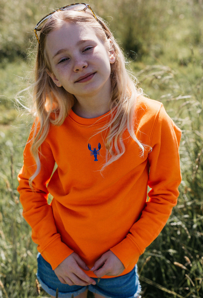 lobster childrens sweatshirt Big Wild Thought
