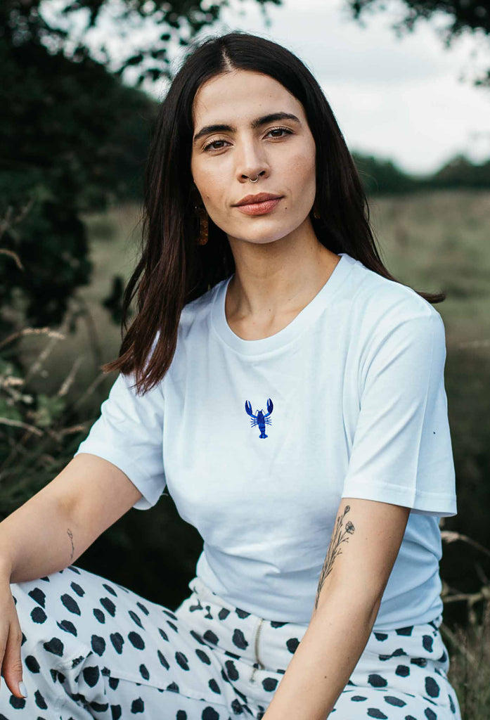 lobster womens t-shirt Big Wild Thought