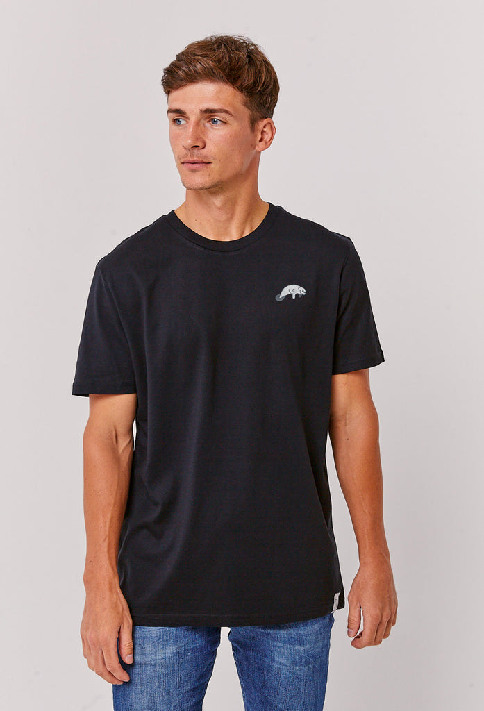 manatee mens t-shirt Big Wild Thought