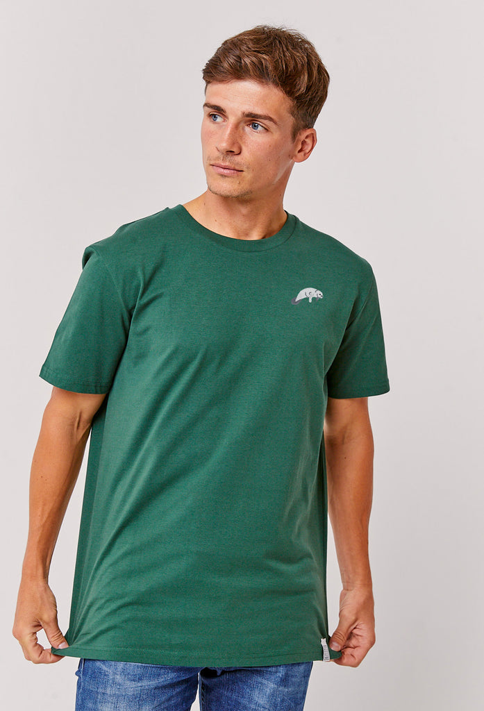 manatee mens t-shirt Big Wild Thought