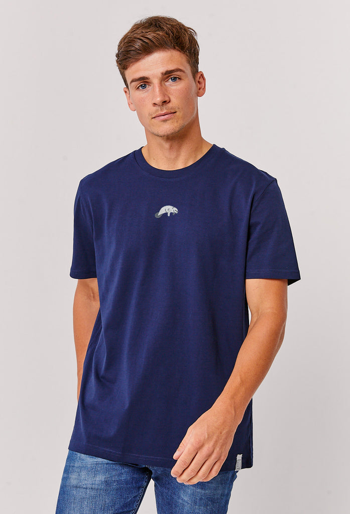 manatee mens t-shirt Big Wild Thought