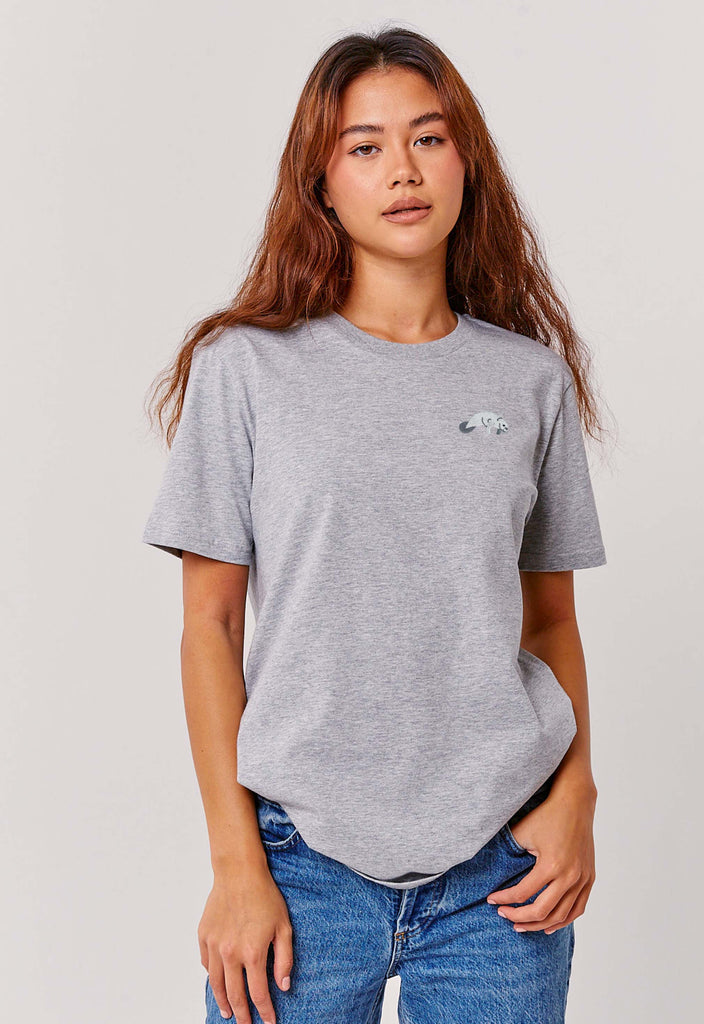 manatee womens t-shirt Big Wild Thought