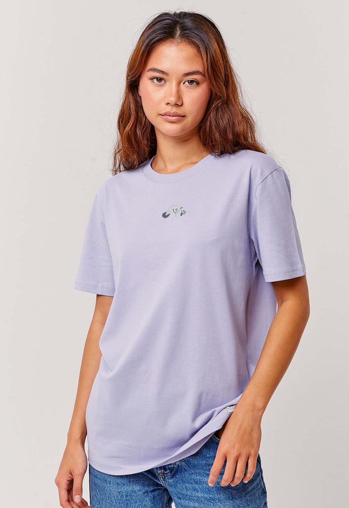 manatee womens t-shirt Big Wild Thought