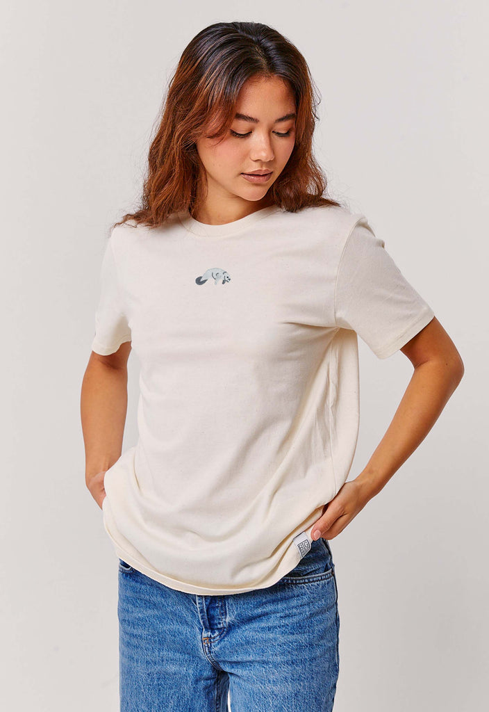 manatee womens t-shirt Big Wild Thought