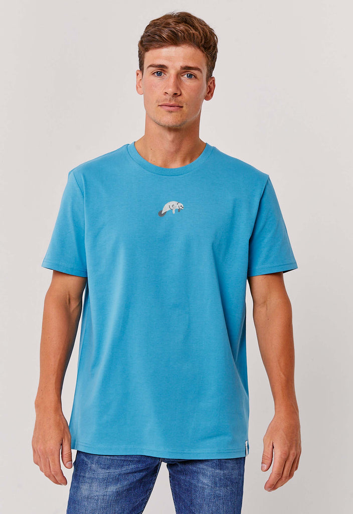 manatee mens t-shirt Big Wild Thought