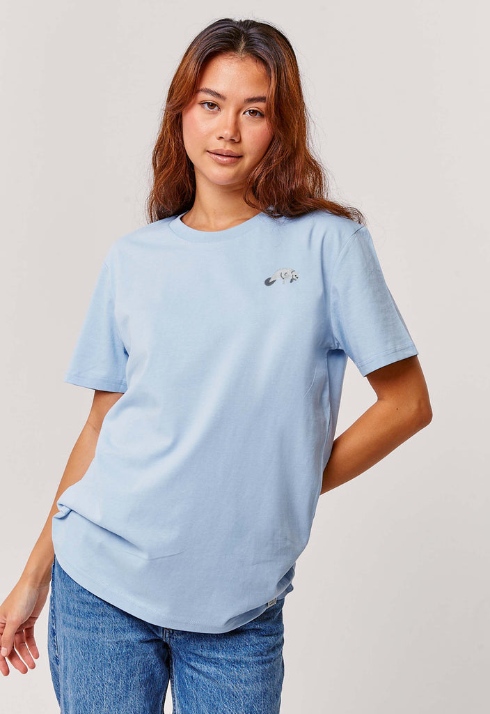 manatee womens t-shirt Big Wild Thought