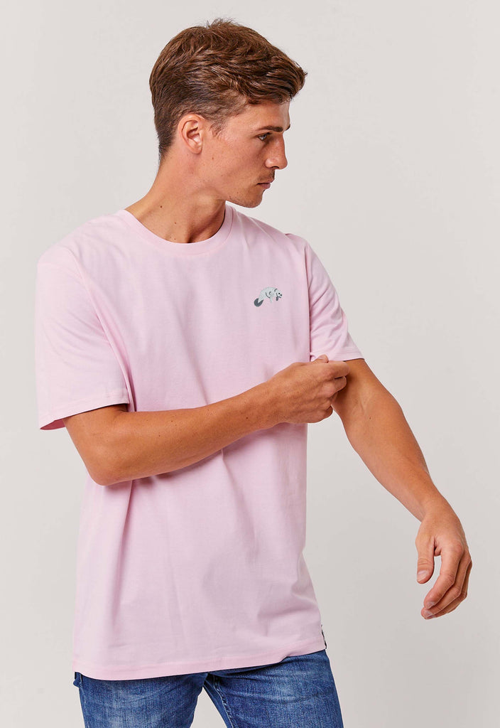 manatee mens t-shirt Big Wild Thought