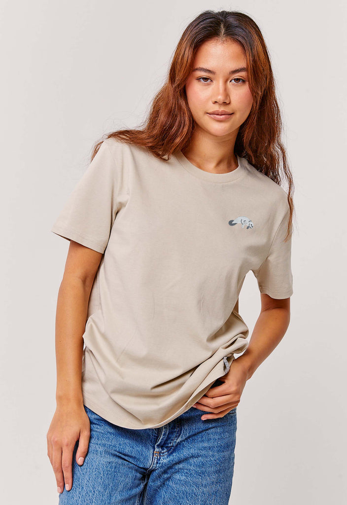 manatee womens t-shirt Big Wild Thought