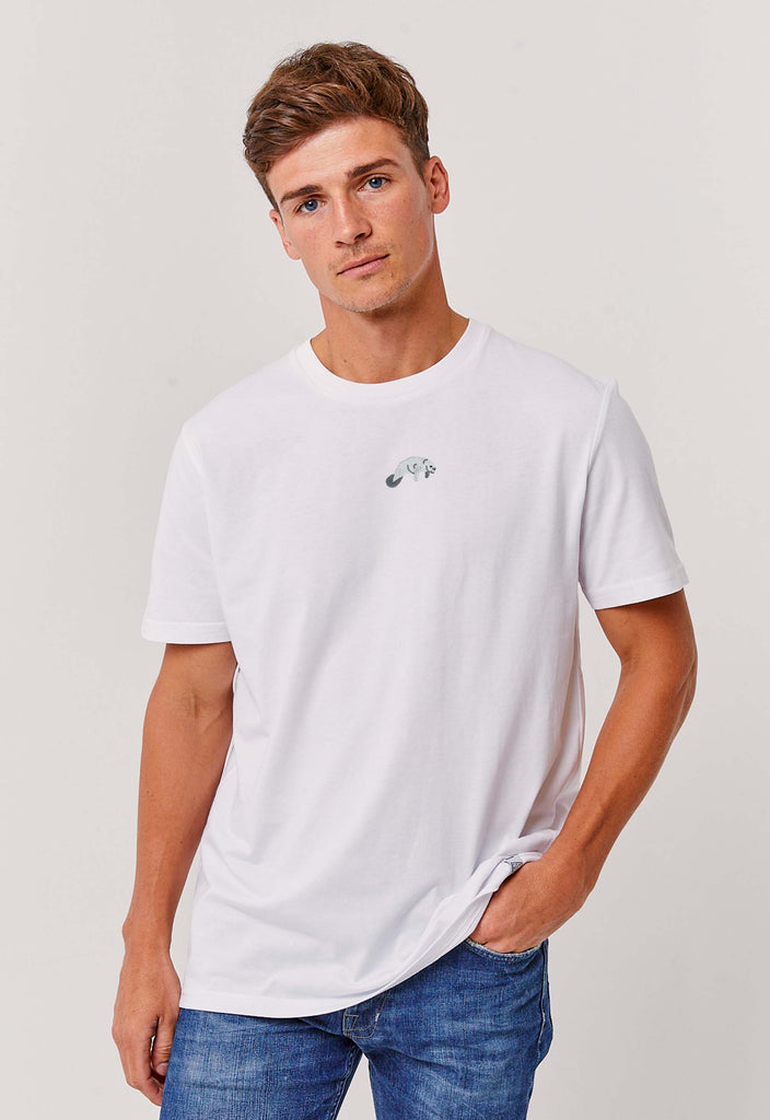 manatee mens t-shirt Big Wild Thought