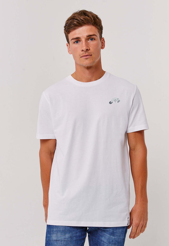manatee mens t-shirt Big Wild Thought