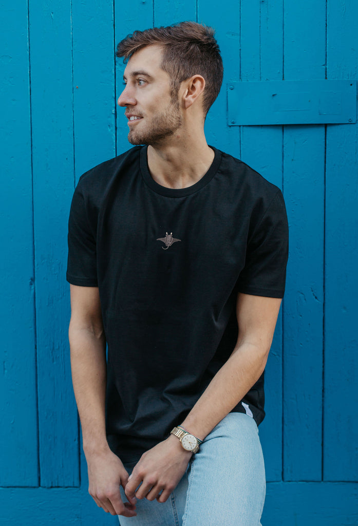manta ray mens t-shirt Big Wild Thought
