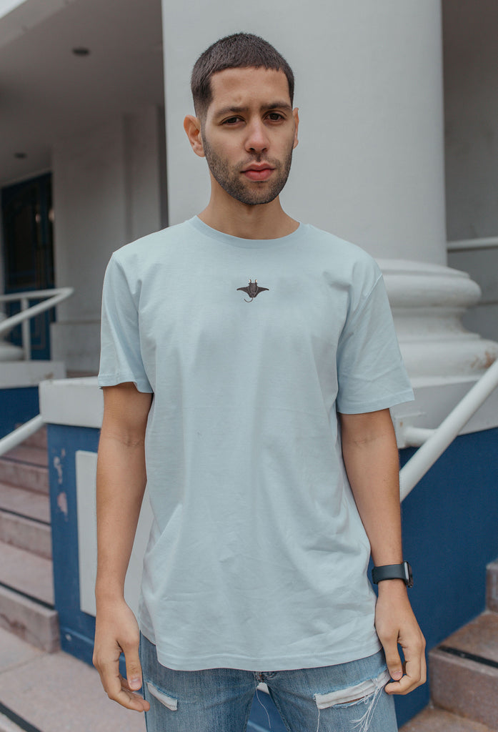 manta ray mens t-shirt Big Wild Thought