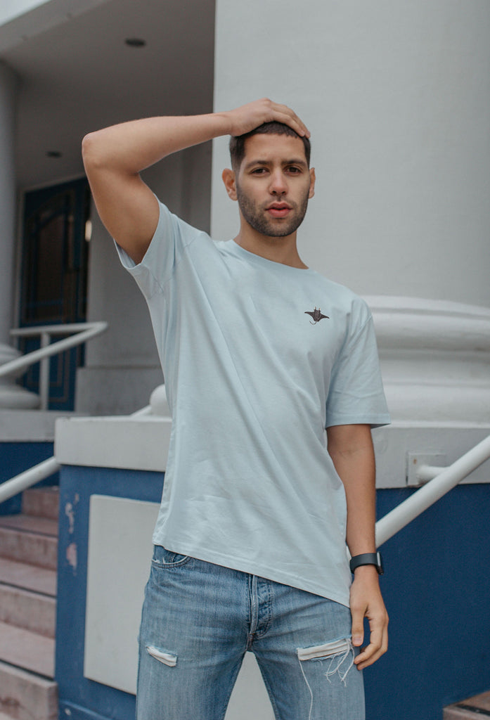 manta ray mens t-shirt Big Wild Thought
