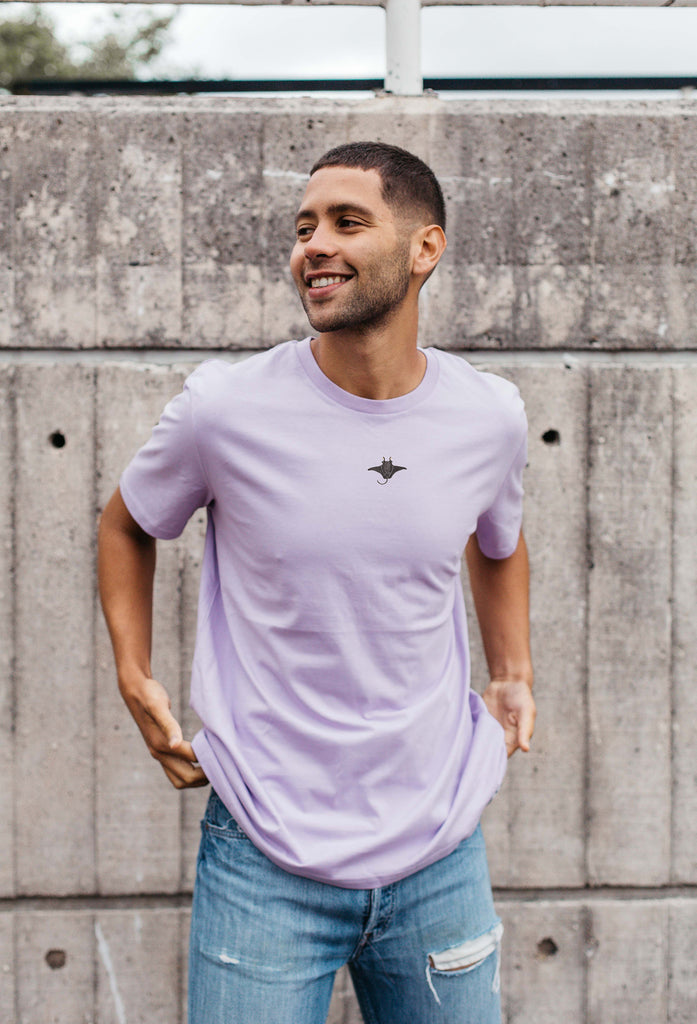 manta ray mens t-shirt Big Wild Thought