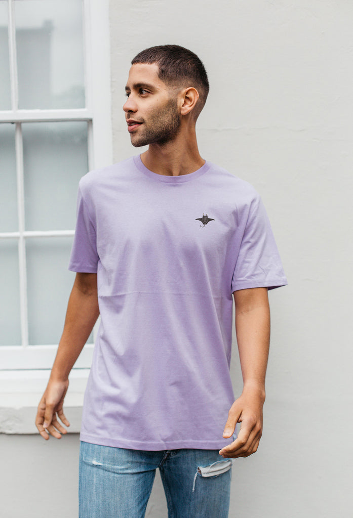 manta ray mens t-shirt Big Wild Thought