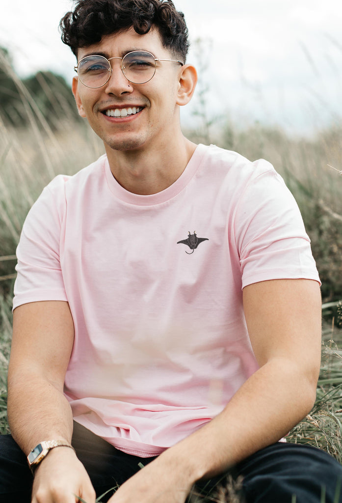manta ray mens t-shirt Big Wild Thought
