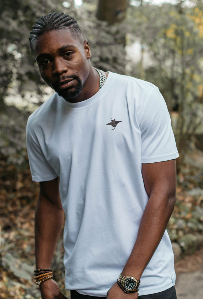 manta ray mens t-shirt Big Wild Thought