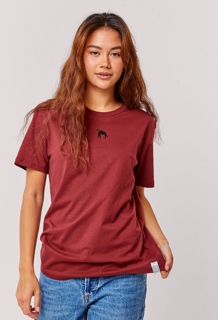 chimpanzee womens t-shirt Big Wild Thought