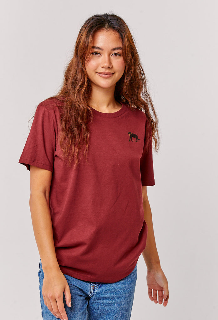 chimpanzee womens t-shirt Big Wild Thought
