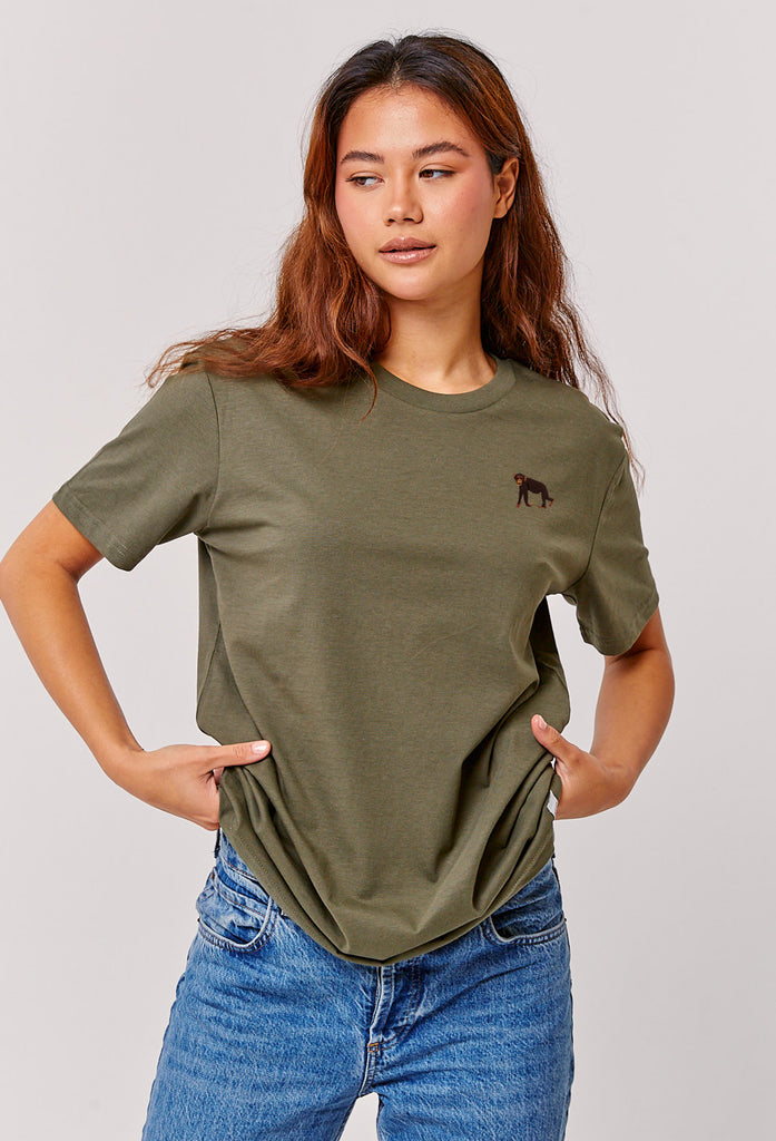 chimpanzee womens t-shirt Big Wild Thought