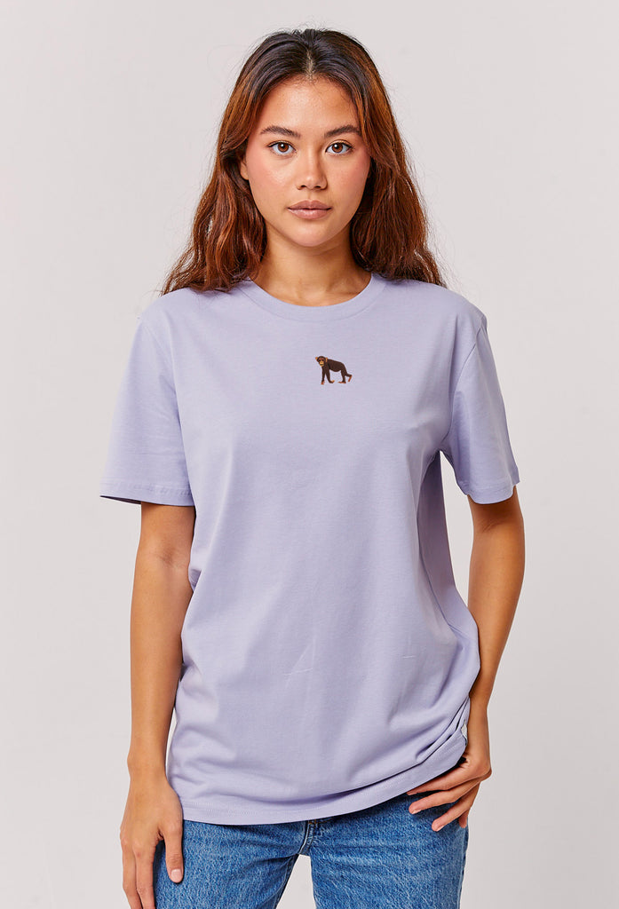 chimpanzee womens t-shirt Big Wild Thought
