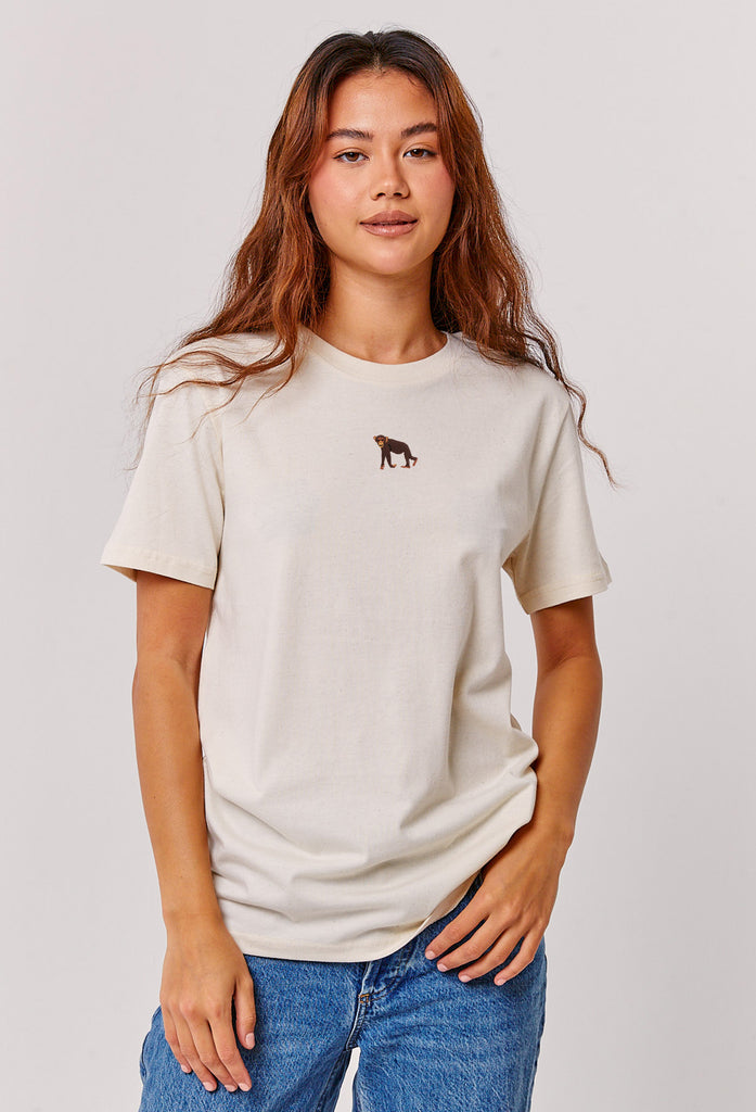 chimpanzee womens t-shirt Big Wild Thought