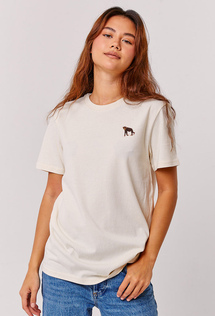 chimpanzee womens t-shirt Big Wild Thought
