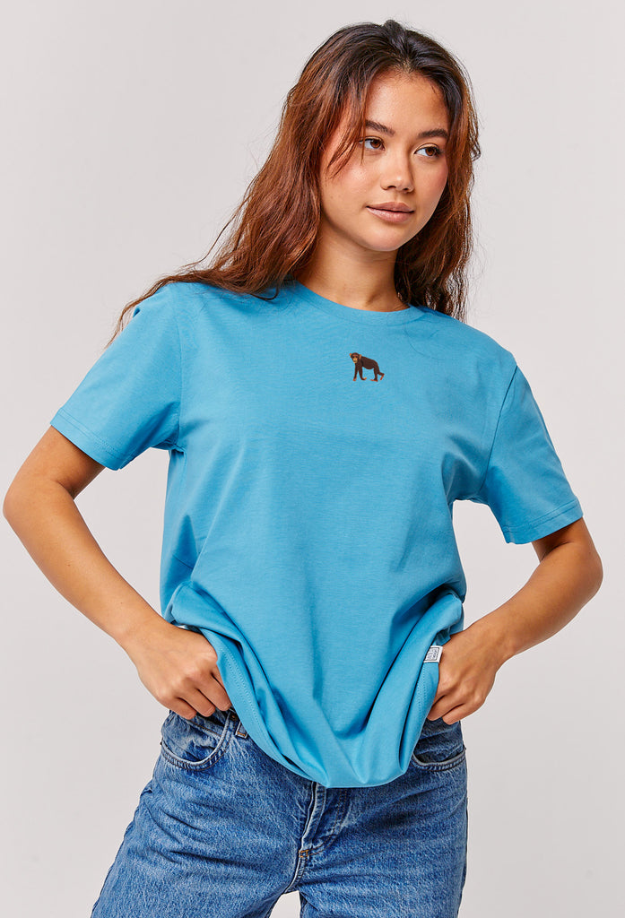 chimpanzee womens t-shirt Big Wild Thought
